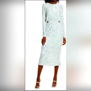 Long sleeve maxi dress